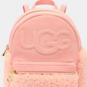 Dannie II Mini Backpack Sheepskin( Pink Opal)